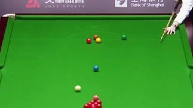 头铁不愿防守，丁俊晖强攻红球失误漏机会，火箭吃饼轻松上手！