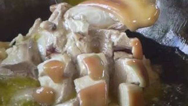 红烧猪腿 #我的乡村生活 #农村生活 #农村美食