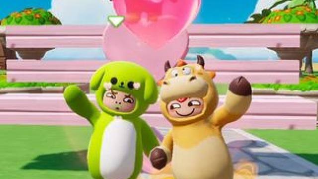 哇偶~谁能拒绝和神金搭子一起美美出片呢？火速上号~#元梦之星 #元梦之星造梦局  #元梦之星家园模组