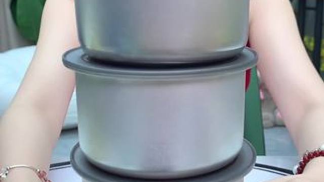 【5个9.99带盖】不锈钢收纳盒带盖冰箱冷冻盒保鲜盒食物 厨房收纳盒#超便宜超划算  #保鲜盒  #