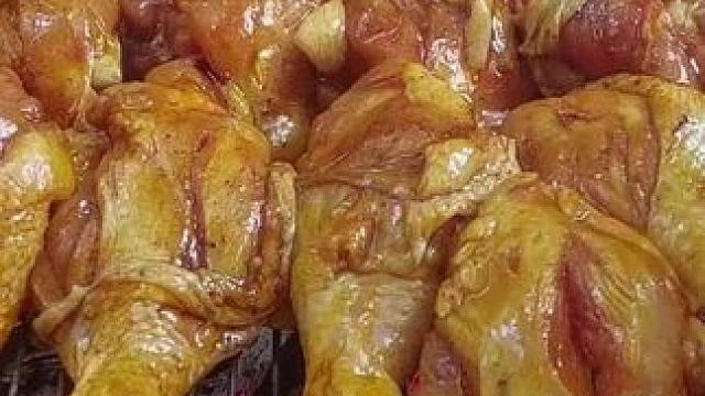 碳烤鸡腿 #农村生活 #我的乡村生活 #原始美味 #农村美食 #农村柴火灶