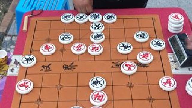 仙人指路对卒底炮，三车闹士丝滑入局 #象棋 #象棋残局 #象棋高手 #象棋直播 #象棋布局