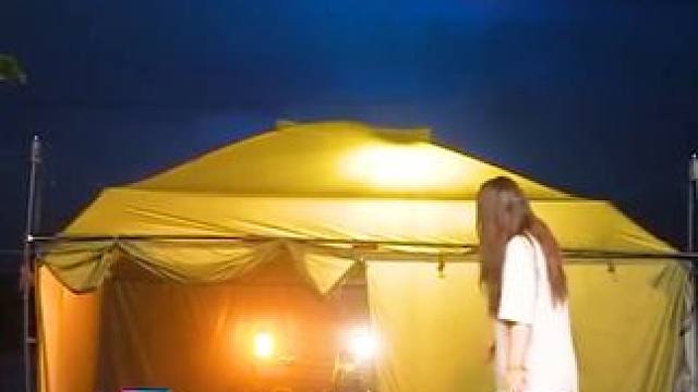 雨天单人自驾露营过夜，狼狈过后的美好时刻 #露营 #沉浸式露营 #露营美食 #露营装备