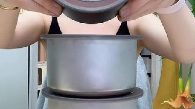 【5个9.99带盖】不锈钢收纳盒带盖冰箱冷冻盒保鲜盒食物 厨房收纳盒#超便宜超划算  #保鲜盒  #