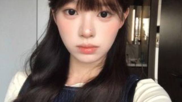 假刘海佩戴分享～#韩系 #氛围感 #甜妹 #齐刘海