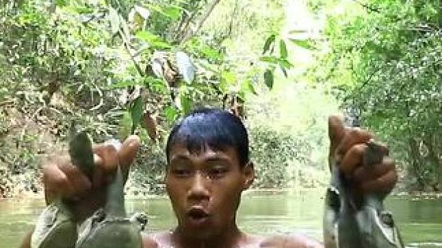 原始乌鸦哥 #农村美食 #山居生活 #东南亚八面佛