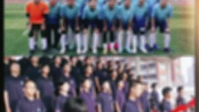 韶华不为少年留,恨悠悠,几时休#历城二中 #大合照 #稼轩中学