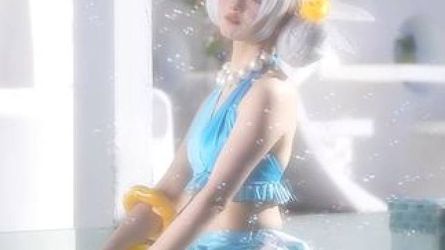 夏日派对开启，换上泳装一起清凉一夏吧~！ #妄想山海 #cos #泳装宝贝 #美女 #泳裝