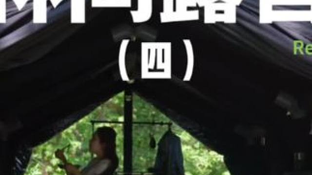 林间露营（四）独自在树林中露营，是自由的味道呢~#露营 #户外露营 #助眠 #一个人的露营时光 #自