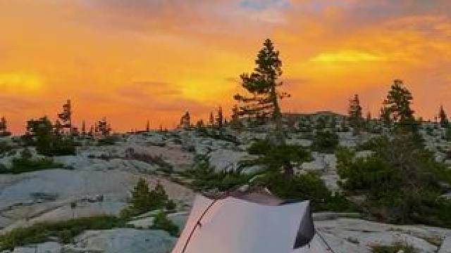 住进风景里 #送你一片魔法天空 #露营报告