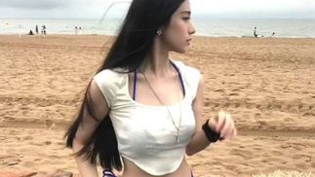 妈妈拍的#御姐 #海边拍照 #阿那亚 #旅行碎片 #原相机