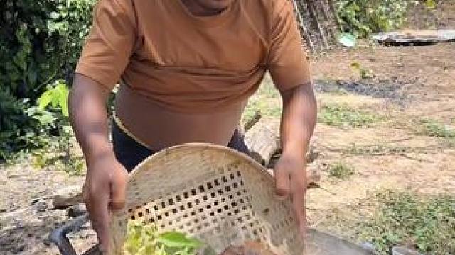 东南亚乡村生活 #我的乡村生活 #东南亚美食 #原始美味 #农村柴火灶