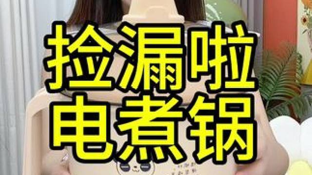 #超便宜超划算  #多功能电煮锅  #电煮锅  #蒸煮一体锅推荐  #厨房好物