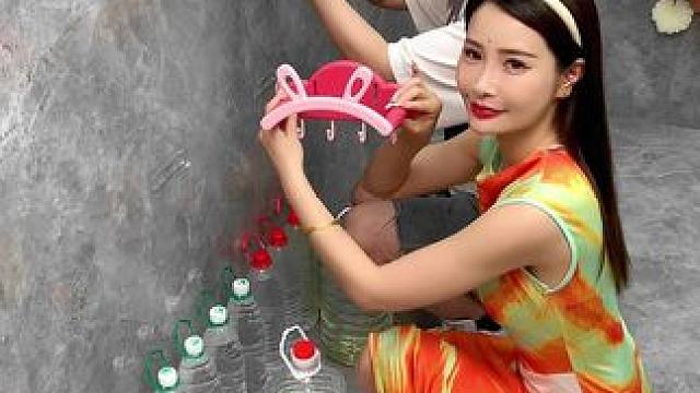 #兔耳脸盆架  可以收纳多个脸盆，家里的鞋刷都可以挂上去，还不占空间#免打孔  #小兔脸盆置物架