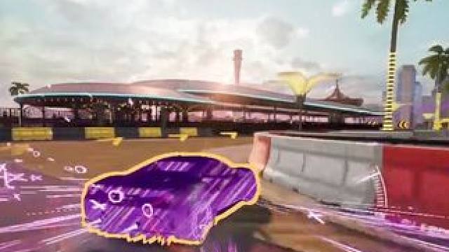 热弯之眼，燃油跑车组，国服首个进入06赛王记录：1分06.9 #极品飞车集结 #极品飞车集结公测 #