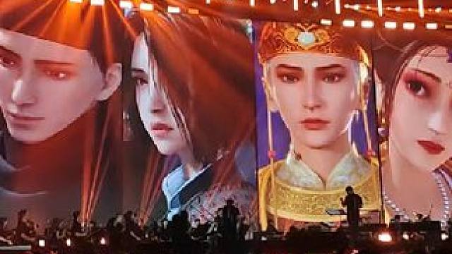 《不良人第一季片头曲》音乐会现场重制版，#不良人十周年音乐会 #不良人第一季 #不良人十周年 #画江