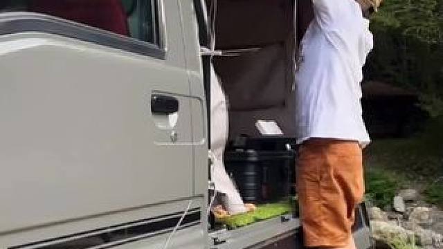 开小卡车去露营 #露营报告