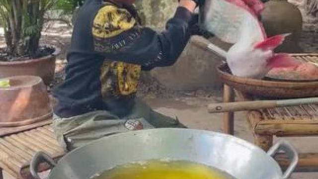 东南亚乡村美食 #我的乡村生活 #农村生活 #原始美味