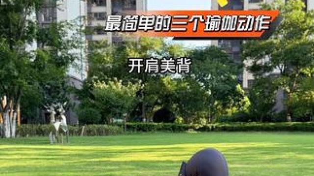 女性每天必练的三个瑜伽动作#瑜伽 #瑜伽体式分享