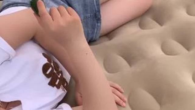 #户外泳装美女倾情自拍 #真正的露营女孩 #大山深处自然美山清水秀好风光 #野外生活纪录片 #感受身