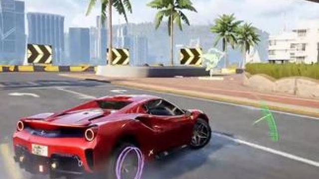 热昂街道，广东省赛王燃油组记录 1.30.8 #极品飞车集结 #极品飞车集结公测 #极品飞车飙车手册