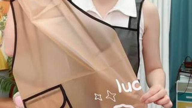 #防水防油围裙  软软凉凉还免洗 好看又方便#厨房好物  #七夕礼物   #家