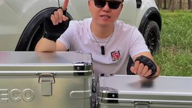 看看我用的这款车载冰箱颜值还可以吧，质量同样靠谱，你还不知道车载冰箱怎么选吗？#户外露营 #车载冰箱