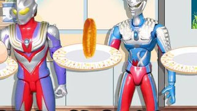 奥特曼按年龄打饭能吃到什么？ #奥特曼 #益智早教 #儿童益智 #益智动画 #你相信光吗