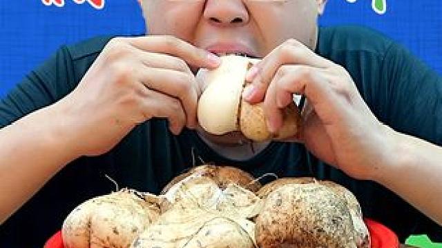 湖北的地瓜为什么有这么多汁水？ #美食测评 #妈呀太香了 #美食分享