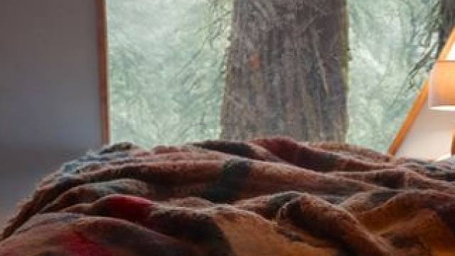 暴风雪来临时，在这个舒适小屋里放松入睡吧！ #白噪音 #助眠声音 #助眠视频