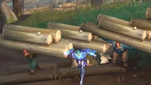 重生之我在魔兽世界搬木头