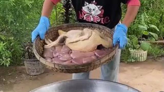 乡下食谱 #我的乡村生活 #东南亚八面佛 #原始美味 #东南亚美食