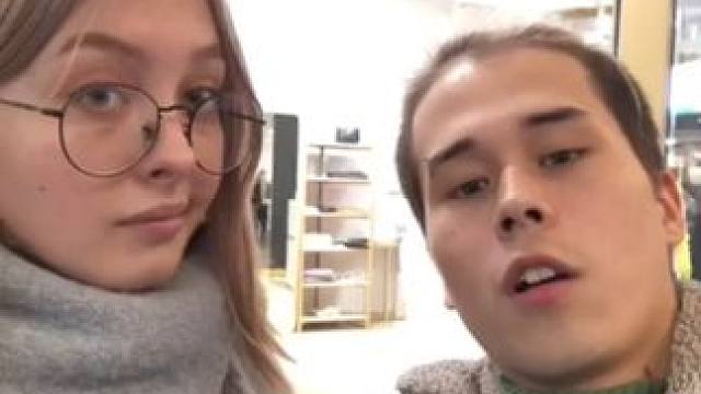 可不可以2？ #俄罗斯街访 #俄罗斯美女 #俄罗斯美女