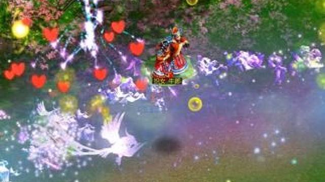 七夕风月谷鹊桥已搭好，道友快来参与七夕活动~ #怀旧游戏 #问道 #回合制 #游戏日常