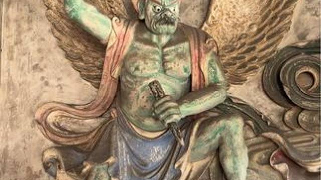 古人眼中的雷公是什么形象？在这座古寺的墙壁上找到了些答案。