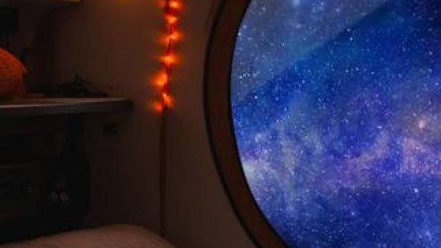 在星际旅行船中的舒适睡眠体验，太空环境音，放松助眠氛围 #白噪音 #助眠声音 #睡眠音乐 #助眠视频