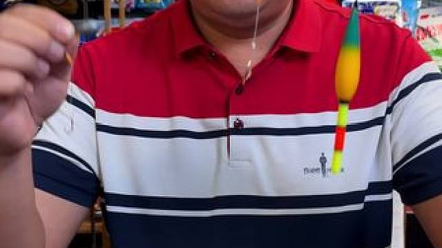 自动找底路滑成品线组 玩路滑可以自动找底的路滑成品线组，只要你会抛投就可以。#路滑线组 #路滑钓法 