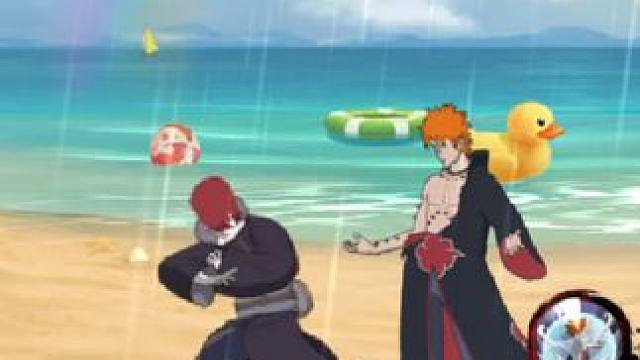 钓鱼长门 他可能只是想家了#脱坑入坑首选螃蟹 #火影忍者手游 #花里胡哨系列 #画风突变