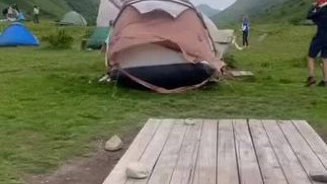 大风来了 #露营报告