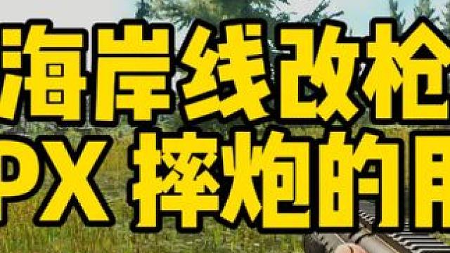 #逃离塔科夫 海岸线改枪MPX摔炮的用途