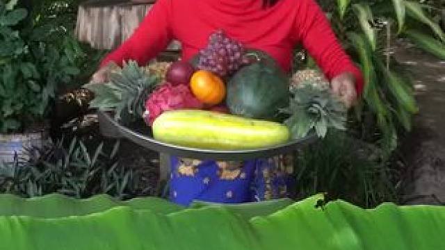 东南亚乡村生活 #我的乡村生活 #东南亚八面佛 #原始美味 #农村生活