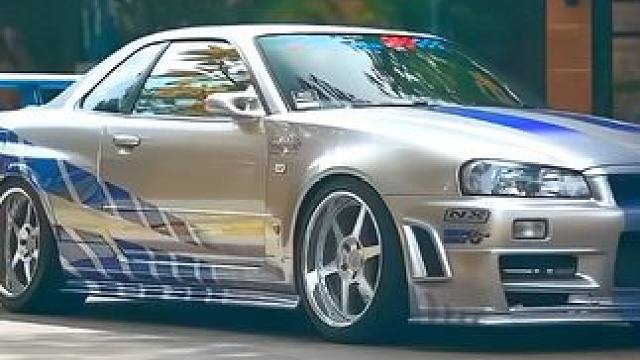 “老歌配老车” #GTR #R34