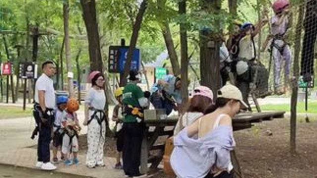 #户外拓展游戏 #亲子户外活动