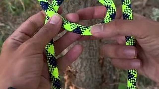 户外绳结技巧 #露营报告 #露营技巧报告