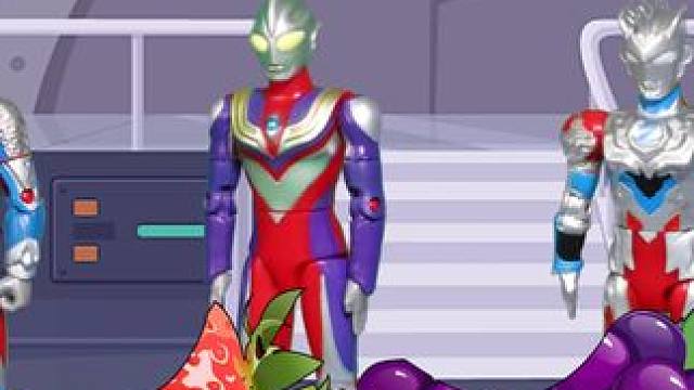 奥特曼来到水果加油站 贝利亚加错油了吗 #奥特曼 #益智游戏 #早教益智 #这个游戏很好玩 #这波操