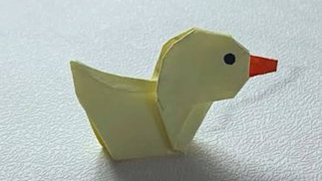 折纸鸭子教程。 #折纸 #折纸教程 #折纸玩具 #折纸控 #幼儿手工折纸 #手工折纸 #手工折纸教程