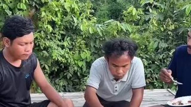 香辣羊肉 #我的乡村生活 #原始美味 #农村生活 #乡村新农人 #农村柴火灶