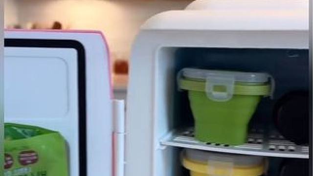 沉浸式收纳整理｜精致宝妈给女儿迷你冰箱补货vlog～✨☺️ 
#收纳整理 #迷你冰箱补货 #补货视频