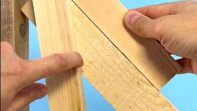 值得一看的生活小技巧 #制作过程 #手作木艺 #手工diy