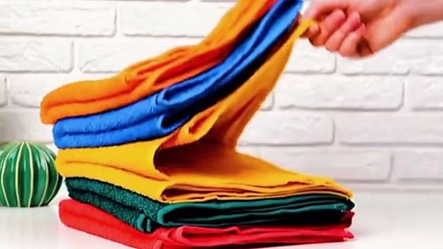 衣服的正确叠法